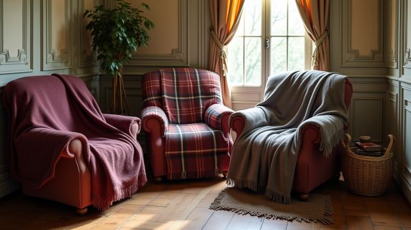 Explorez notre sélection de plaids à manches douillets